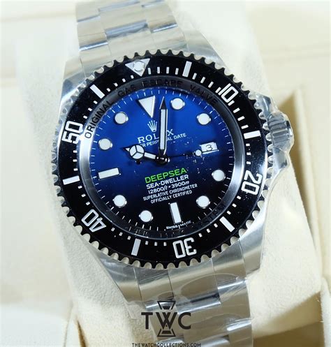 rolex deepsea d blue dial 2018|rolex deepsea retail price.